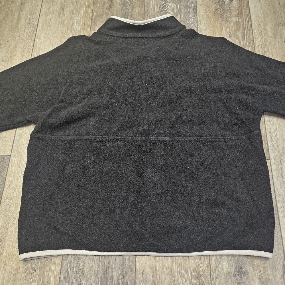 Antonio Melani Active Ultimate Contrast Quarter Zip Fleece Sweater Womens Medium - Picture 3 of 4
